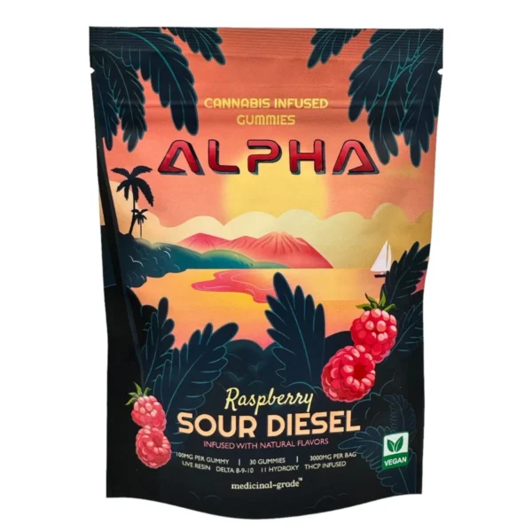 Alpha 30 Pack Gummies - Premium THC-infused treats for relaxation and pleasure.
